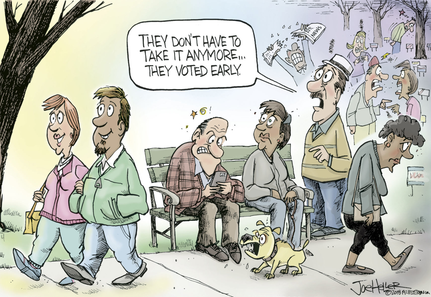 Early Voting by Joe Heller